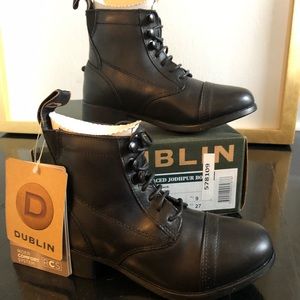 NIB Black Dublin Laced Riding Boots 🐴